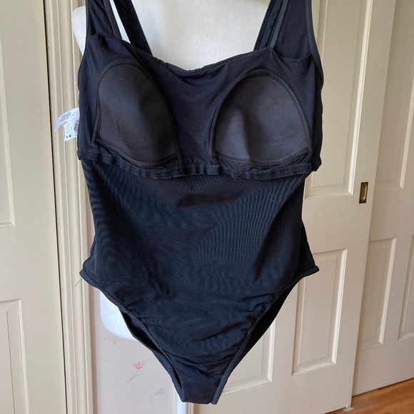 Shape FX Pleated Bust Tank Swim Suit - Picture 7 of 11